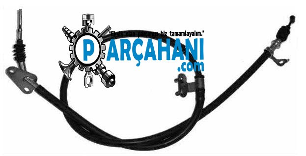 MAZDA 323 EL FREN TELİ ARKA SOL 1990 - 1995