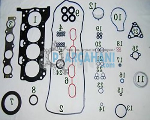 TOYOTA COROLLA TAKIM CONTA 2007 - 2012